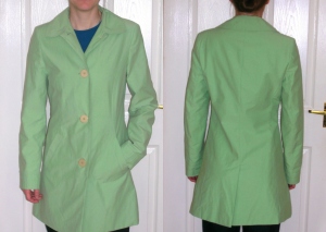 Green Trench Coat